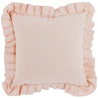Díszpárna Rüschen - rózsaszín, Romantik / Landhaus, textil (45/45cm) - Modern Living