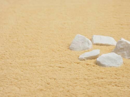 Fellteppich Loft Goldfarben ca. 120x160cm - Goldfarben, KONVENTIONELL, Textil (120/160cm) - Novel