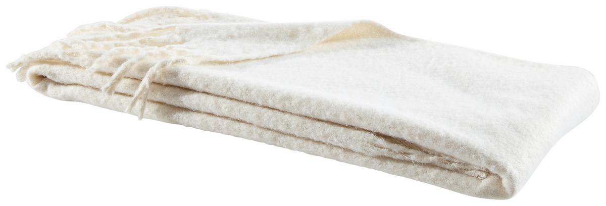 PLED SW-PLENTY - biały, Basics, tkanina (140/200cm) - Schöner Wohnen