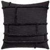 Díszpárna Brigg - fekete, Modern, textil (45/45cm) - Premium Living