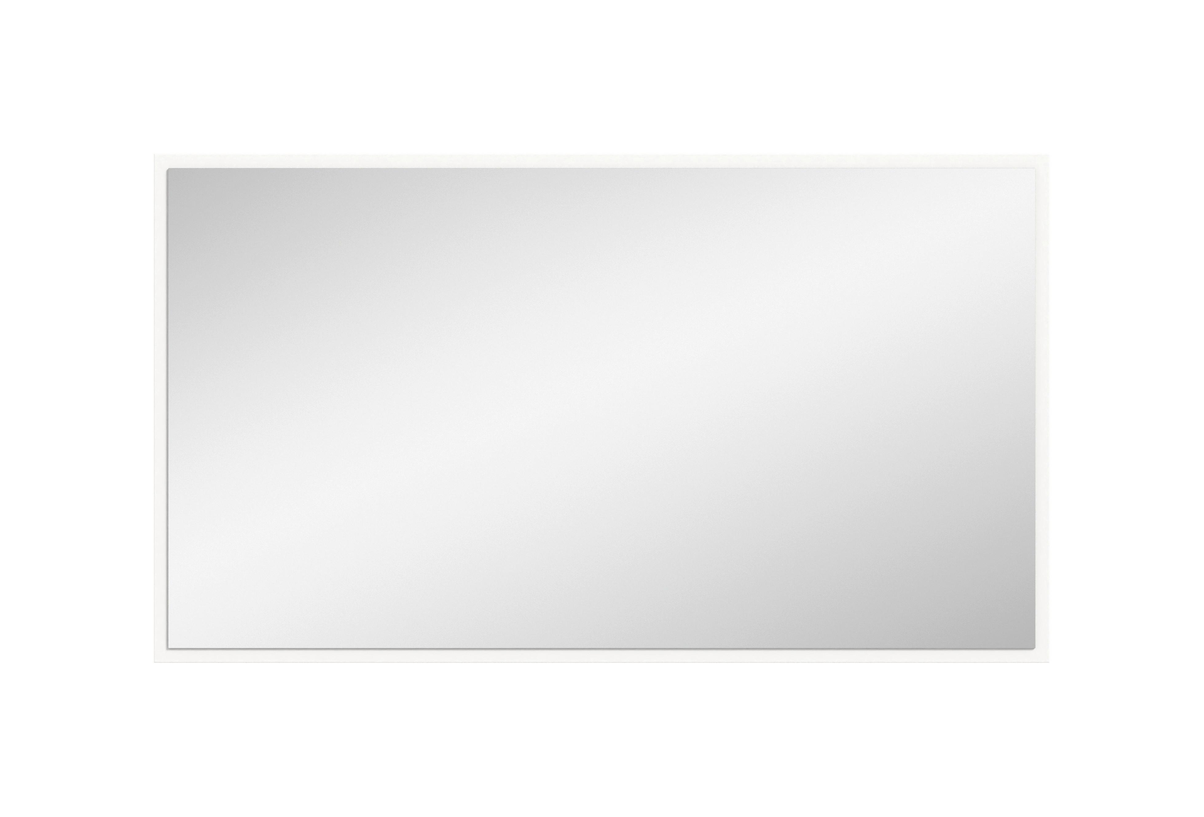 SPIEGEL PROJEKT X - Weiss, Design, Holzwerkstoff (92/52/2cm) - Livetastic