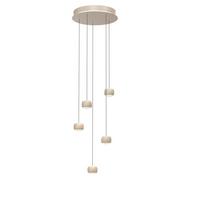 LAMPA WISZĄCA LED 5039-513 QUIBERON - kolor piaskowy, Basics, metal (42/180/42cm)