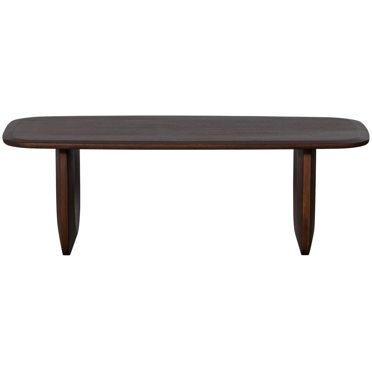Couchtisch Frequent Walnussfarben B: 60 cm - Walnussfarben, Design, Holz (120/60/40cm) - Livetastic