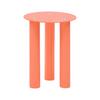 SIDOBORD LARGO -TREND- - orange, Lifestyle, trä/glas (35/47/35cm) - Premium Living