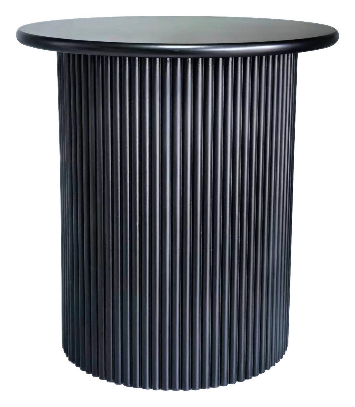 STOLIK BOCZNY WIM - czarny, Design, materiał drewnopochodny (40/40/41cm) - Xora
