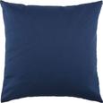 Zierkissen Zippmex ca. 50x50cm - Dunkelblau, Textil (50/50cm) - BASED