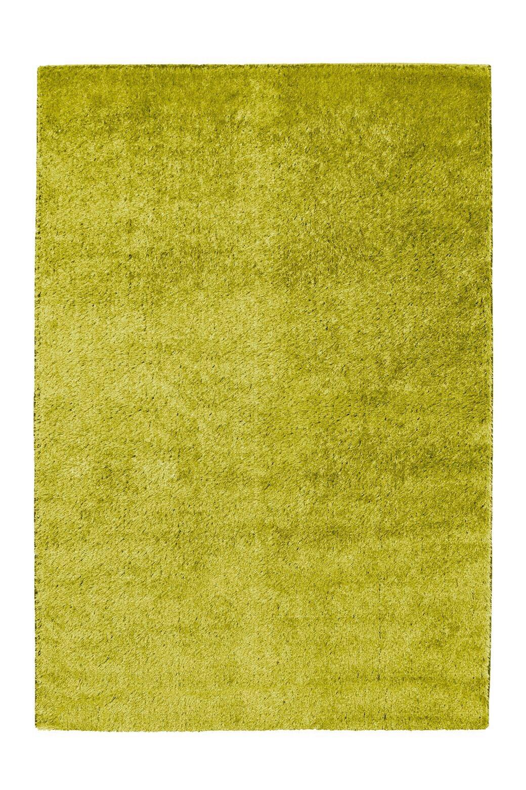 Hochflorteppich Swing 8100 Hellgrün 120 X 180 - Hellgrün, Basics, Textil (120/180cm) - Kayoom
