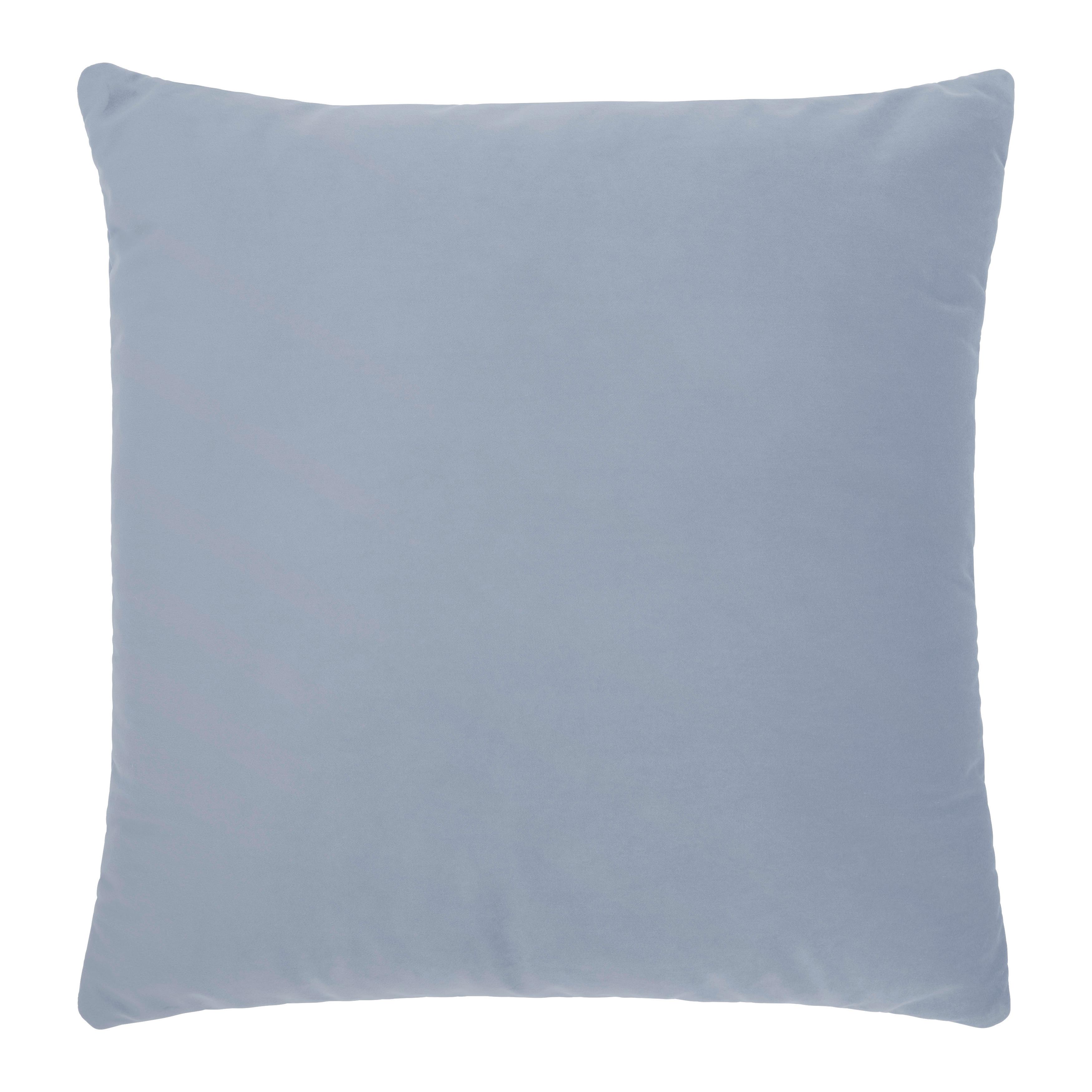 Sofakissen Trendy Hellgrau ca. 55x55cm - Hellgrau, Modern (55/55cm) - Premium Living