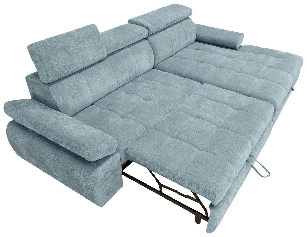 Kutna Garnitura Vegas - boje mente/crna, Design, drvo/tekstil (294/173cm) - Modern Living