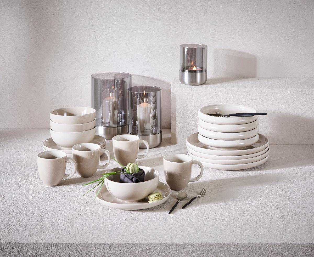 SERWIS OBIADOWO-ŚNIADANIOWY CANJU BLOMUS - beżowy, Lifestyle, ceramika - Blomus
