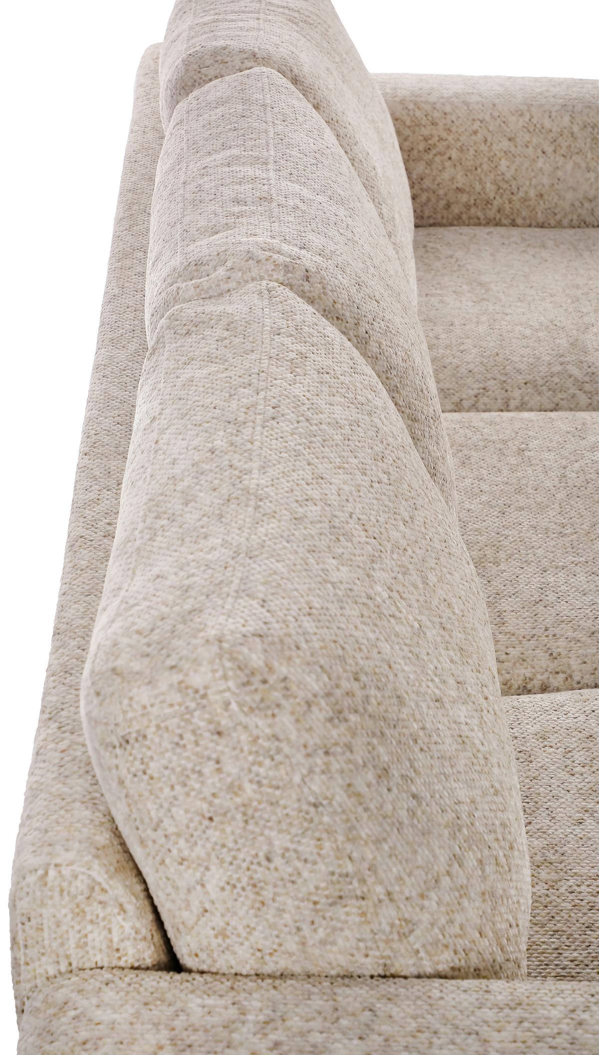 Trosed Parma, Krem - črna/krem barve, Basics, kovina/tekstil (208/83/151cm) - Livetastic