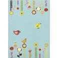 Szőnyeg Flower - Kék, Textil (100/150cm) - Mömax modern living