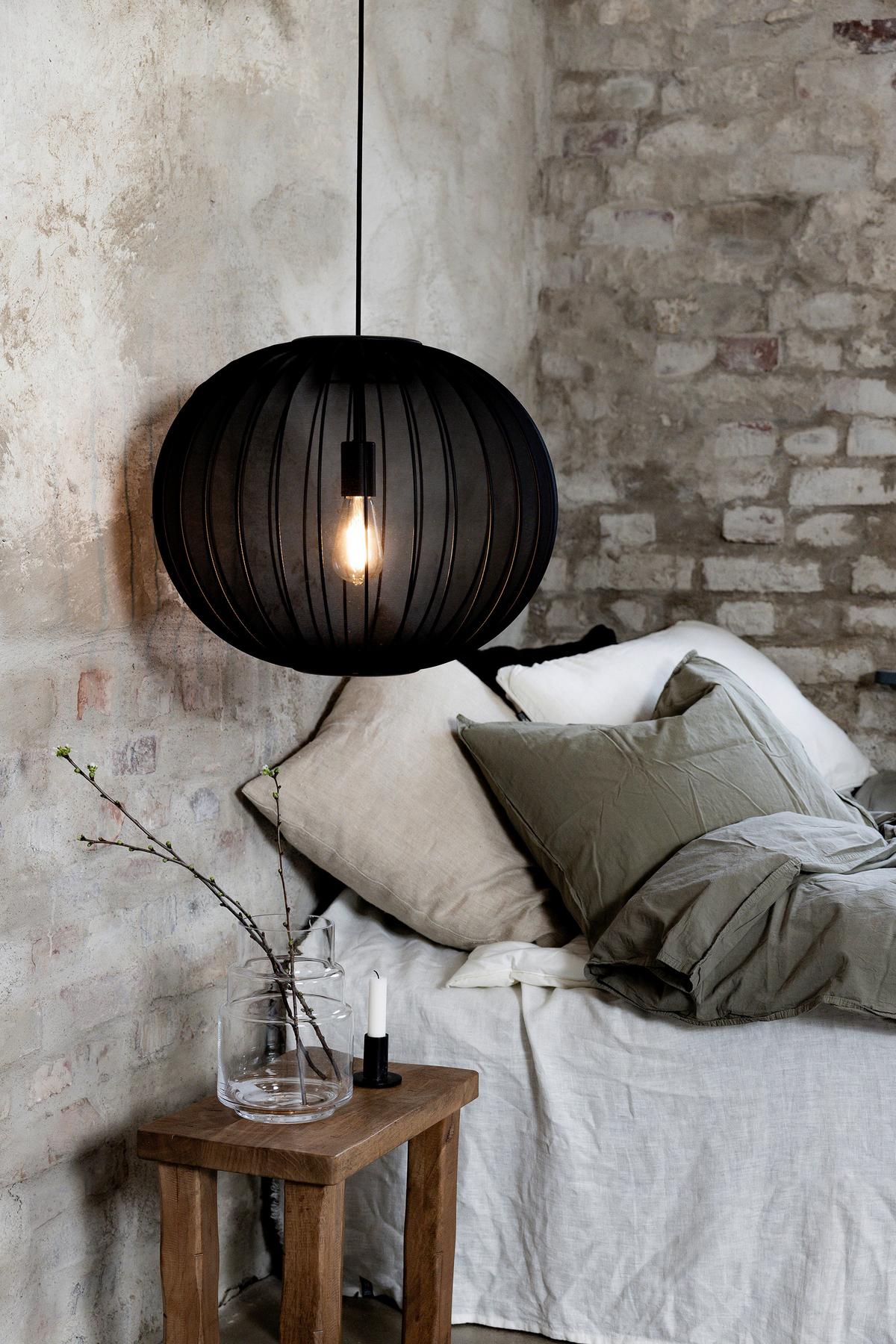 Pendelleuchte Florence max. 40 Watt - Schwarz, Basics (50/50/40cm) - Markslöjd