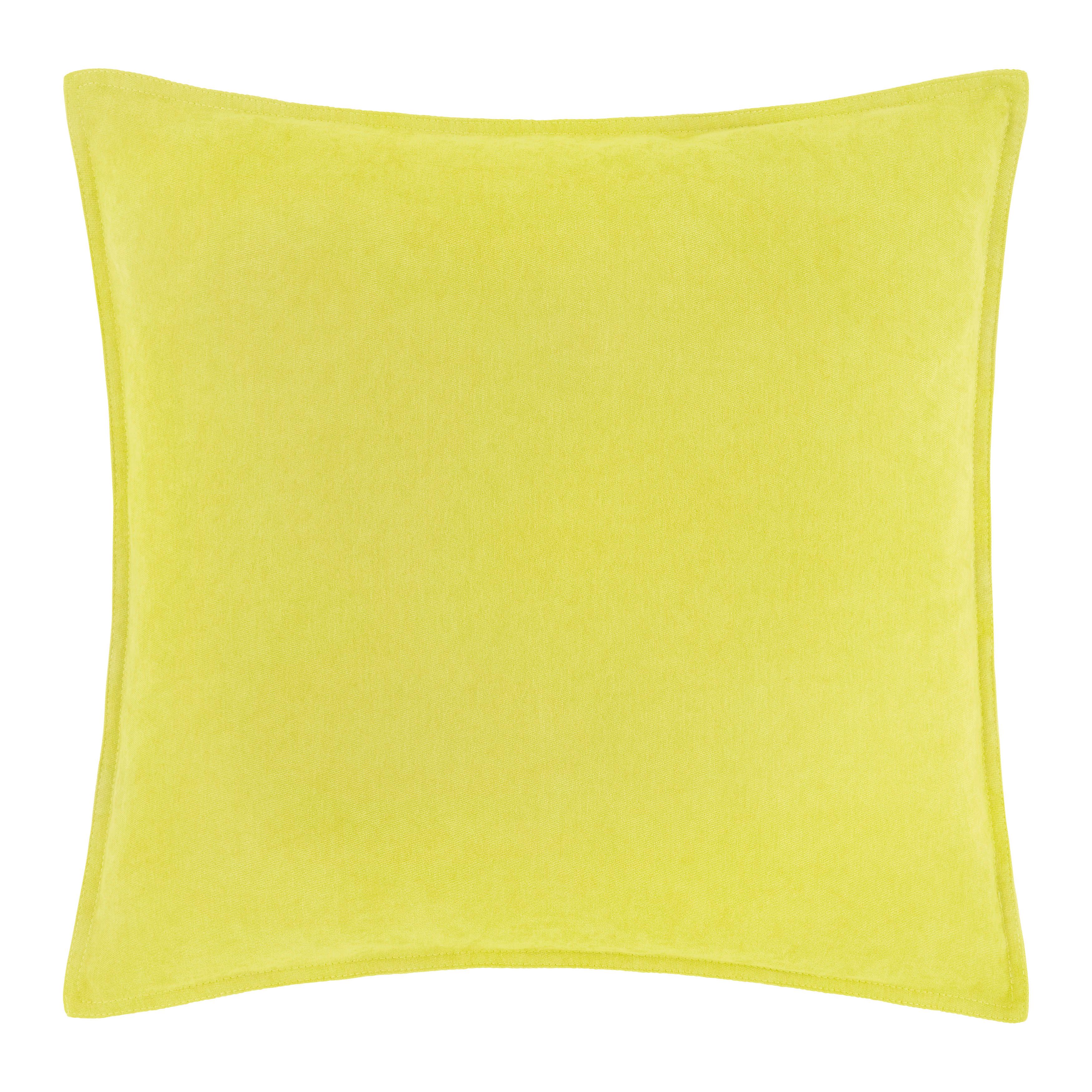 Zierkissen Nathi in Grün ca. 45x45cm - Grün, KONVENTIONELL, Textil (45/45cm) - Modern Living