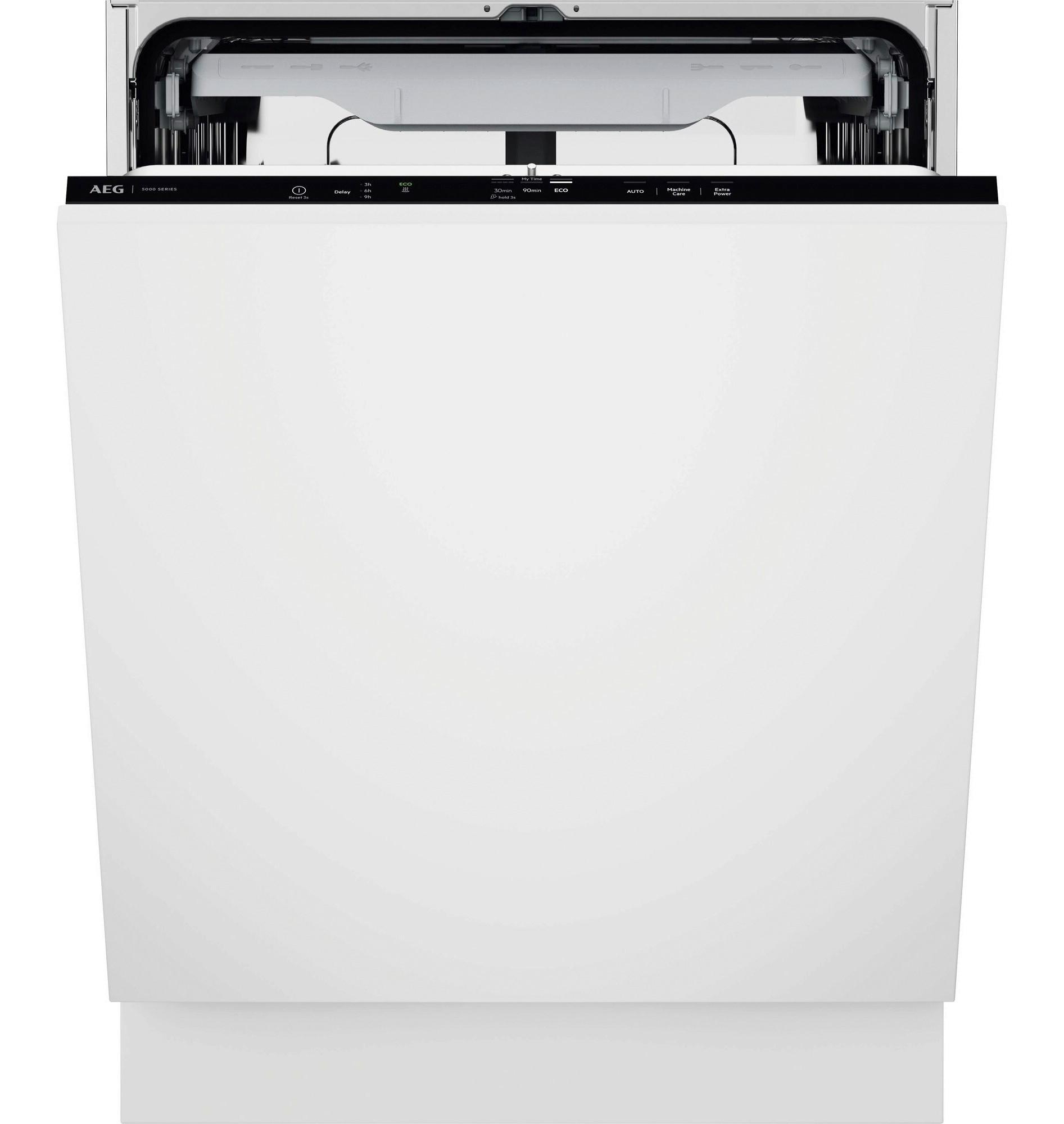 Geschirrspüler NG52ID20K Weiß - Weiß, MODERN, Metall (59,6/81,8/55cm) - AEG
