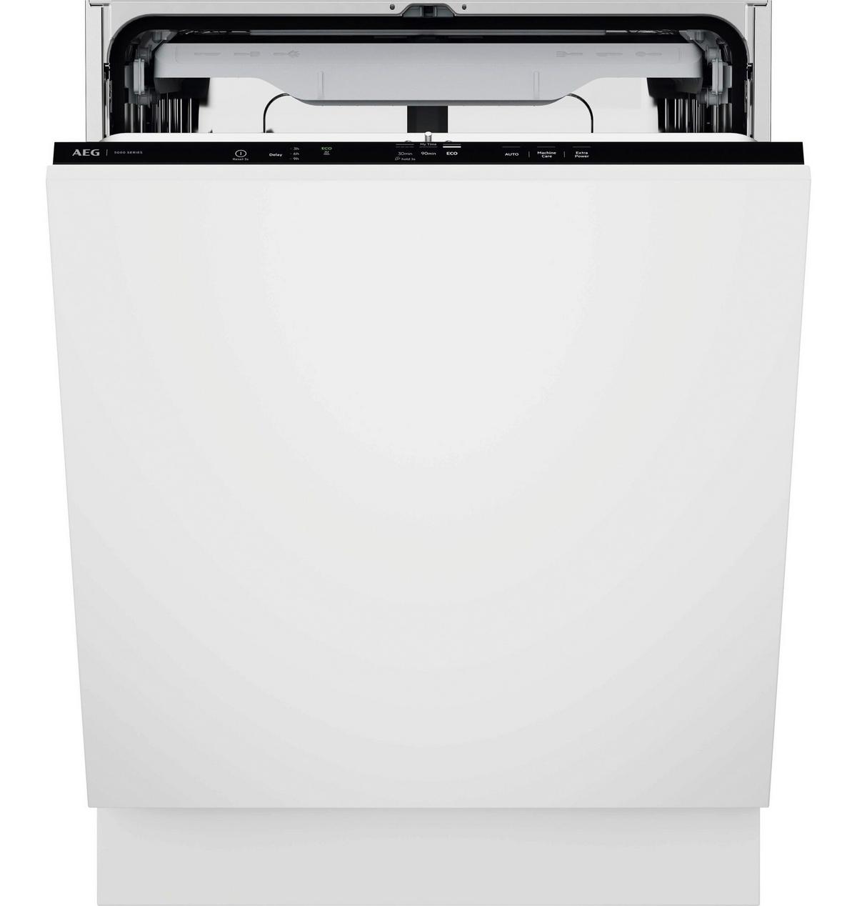 Geschirrspüler NG52ID20K Weiß - Weiß, MODERN, Metall (59,6/81,8/55cm) - AEG