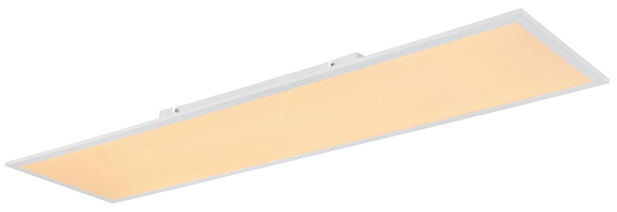 LAMPA SUFITOWA LED DORO -TUYA- - biały/opal, tworzywo sztuczne/metal (120/30/7,5cm) - Globo