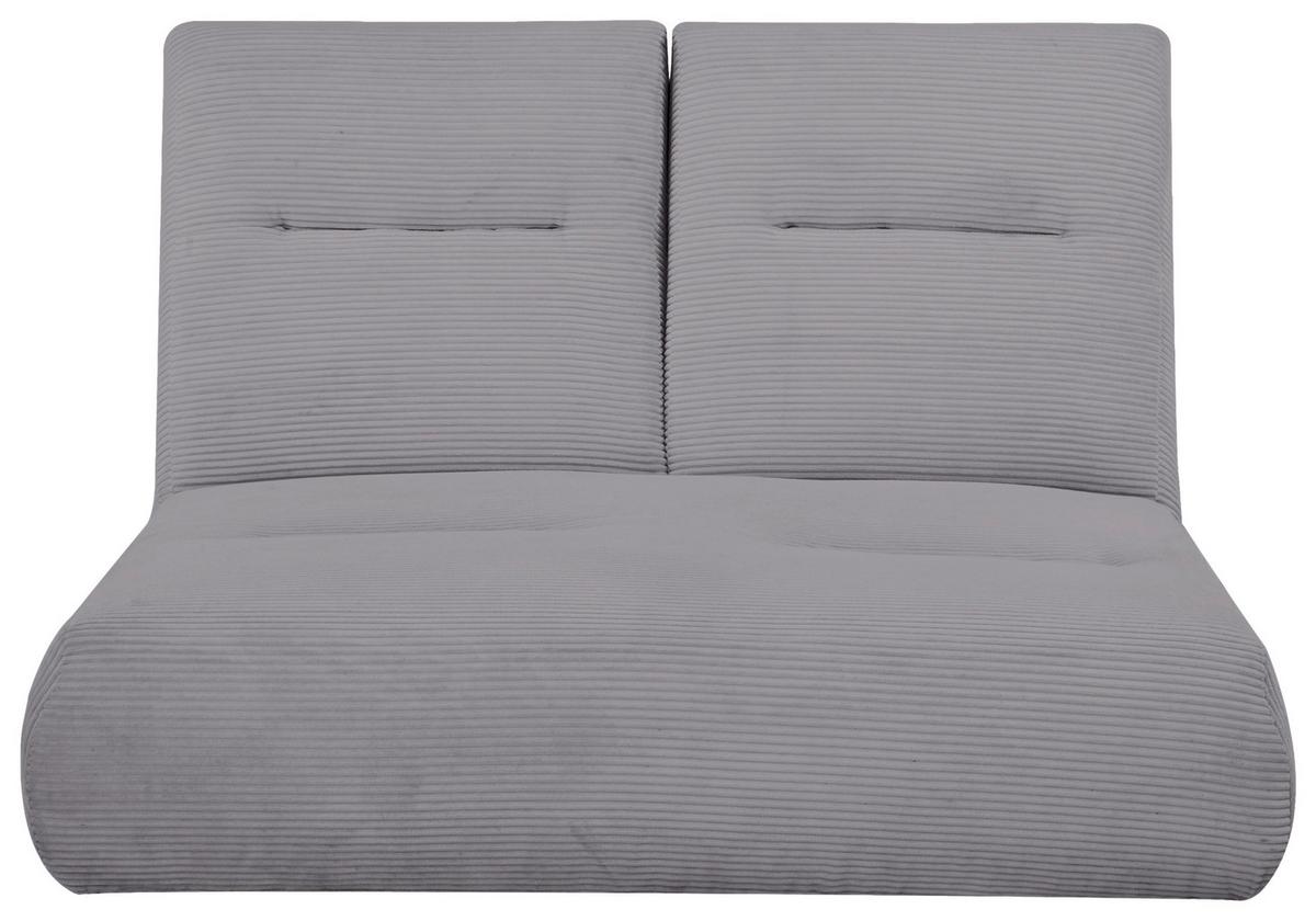 Zofa Luna, Siva, Funkcija Ležišča - siva, Design, tekstil (159/88/160cm) - Livetastic