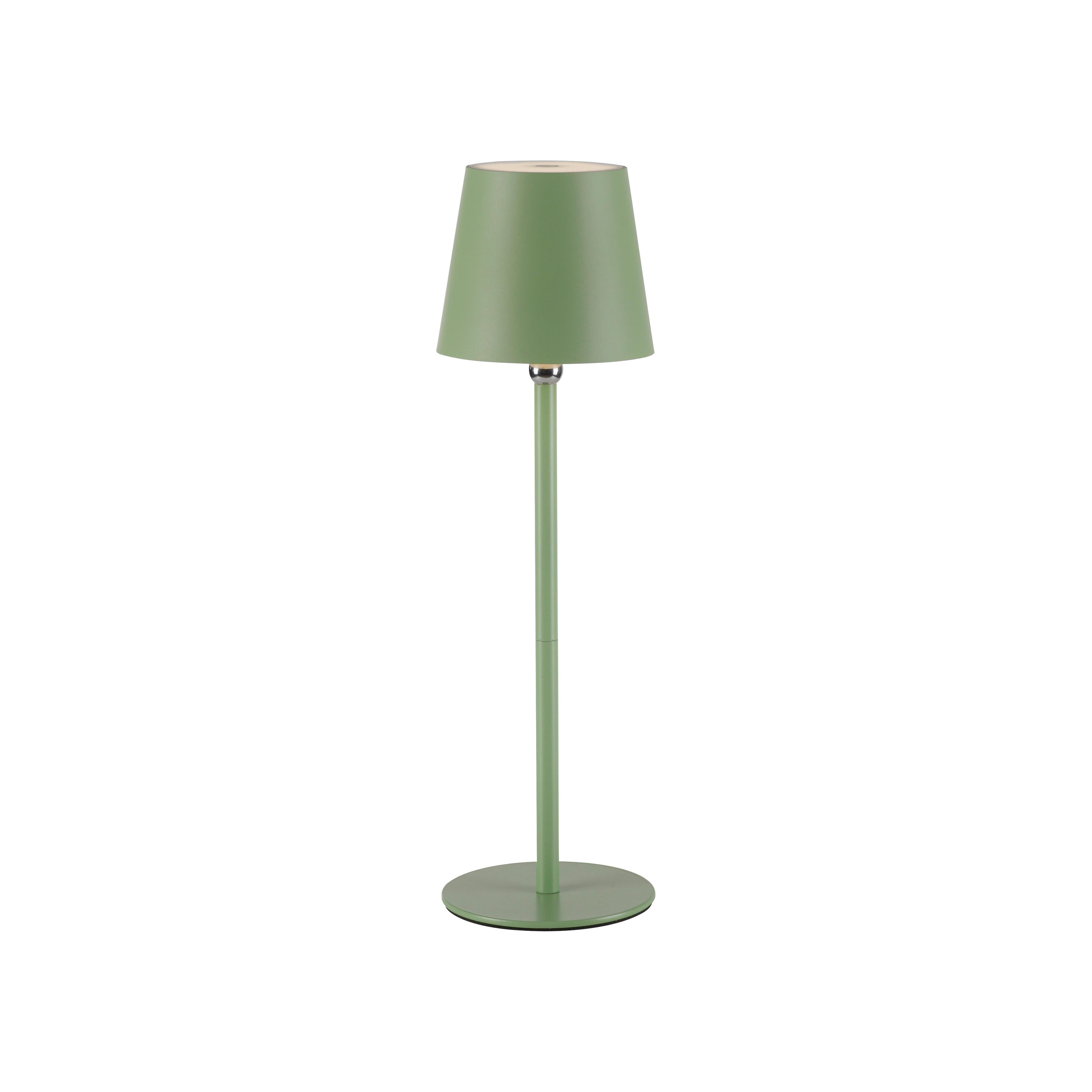 LAMPA STOŁOWA LED 19251-43 BOTERIA - zielony, Modern, tworzywo sztuczne/metal (11/11/37cm)