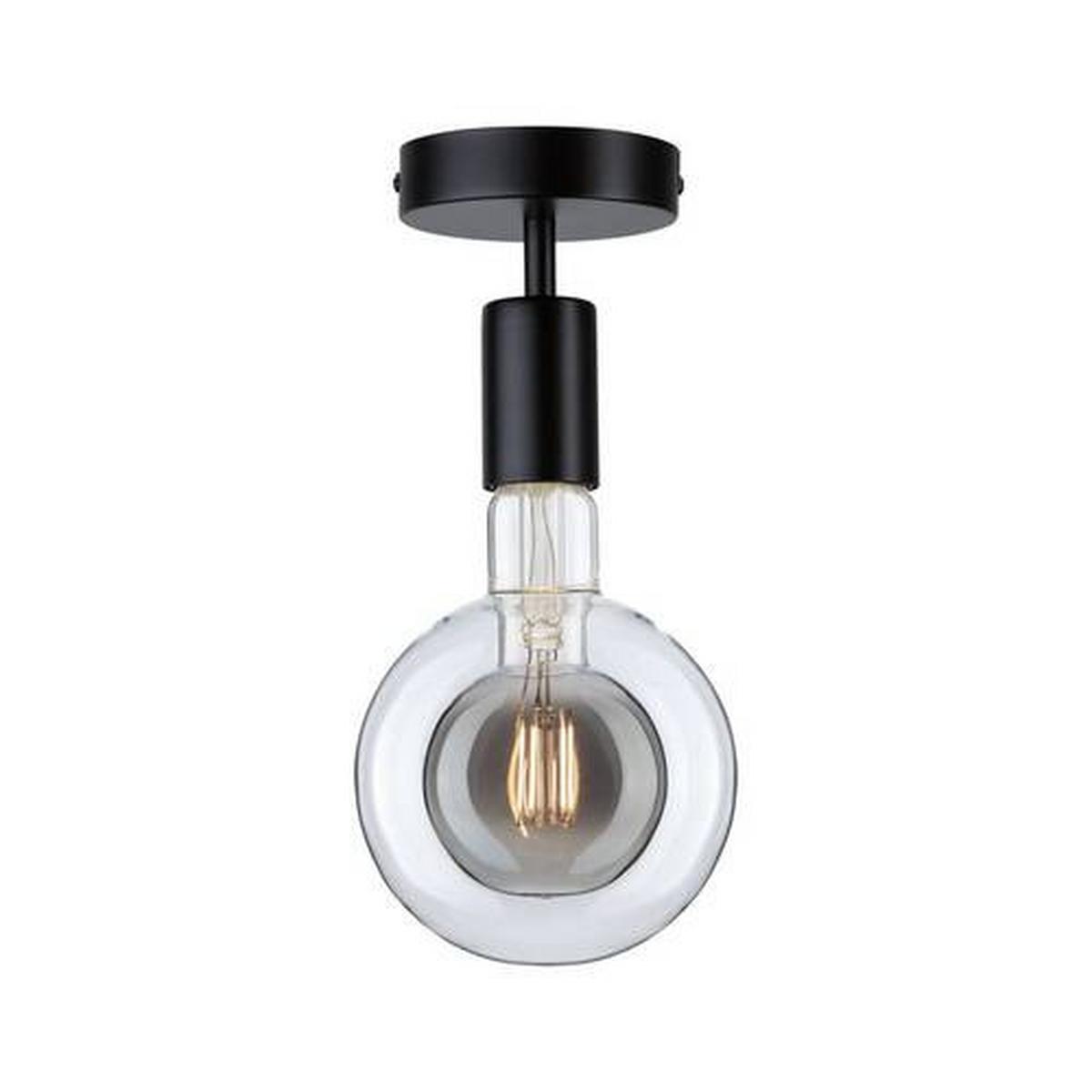Schienensystem-Strahler Malja in Schwarz max. 40 Watt - Schwarz, Basics, Metall (10,0/12,5cm) - Paulmann
