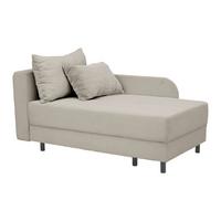 Liege Nova Beige - Beige/Schwarz, MODERN, Holz/Textil (85/62/145cm) - Mömax