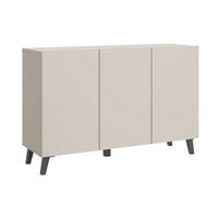 Sideboard Phuket Kaschmir - Kaschmir/Beige, Design, Holzwerkstoff/Kunststoff (120/76/39cm) - Livetastic