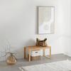 SITTBÄNK DEXTER -EXKLUSIV- - naturfärgad, Natur, naturmaterial (76,5/38.3/38cm) - Mömax