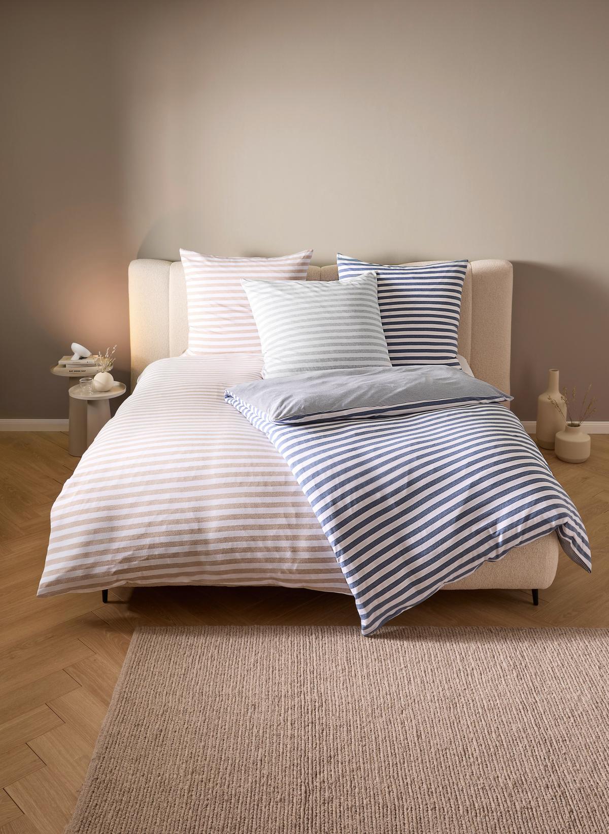 POŚCIEL DWUSTRONNA FAGARA - taupe, Konventionell, tkanina (135/200cm) - Bio:Vio