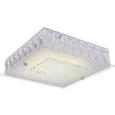 Mennyezeti Lámpa Keara - fehér, modern, üveg/fém (30/30/8cm) - MÖMAX modern living