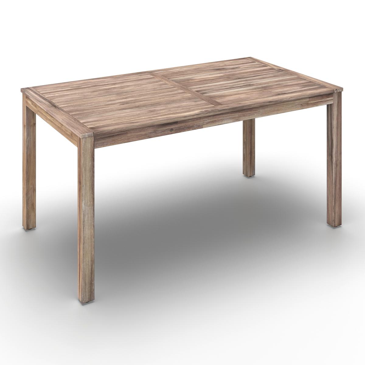 Gartenset Aldina Steingrau Holz/textil - Grau/Akaziefarben, Modern, Holz/Kunststoff - Bessagi Garden