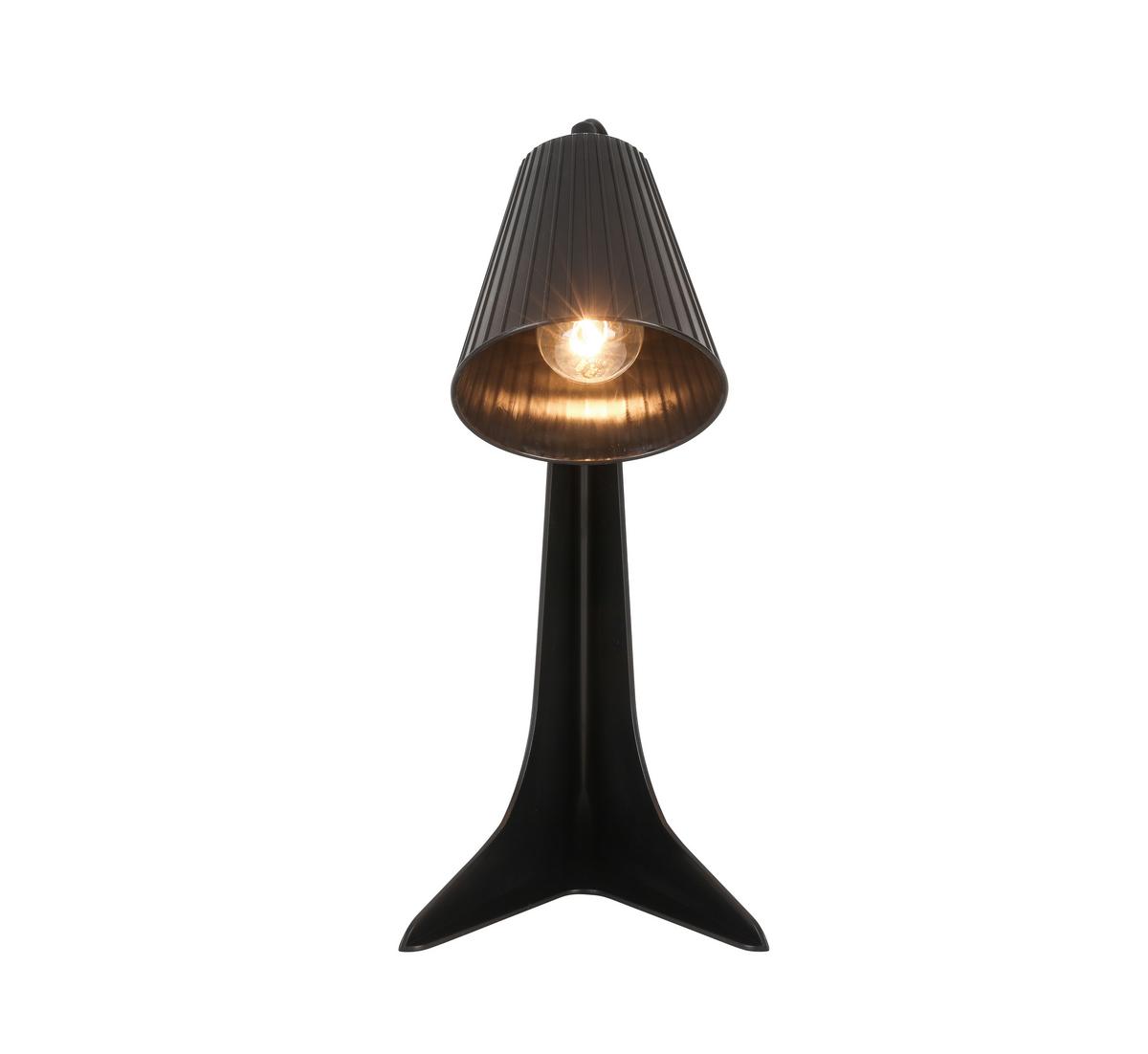 Veioză BUNTI - negru, Romantik / Landhaus, plastic (15,6/34,3/18,9cm) - Modern Living