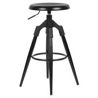 Barhocker in Schwarz - Schwarz, Trend, Metall (53/72/53cm) - MID.YOU