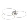 LED-Deckenleuchte Ivanka max. 41 Watt - Chromfarben, Design, Kunststoff/Metall (79/76/9cm)