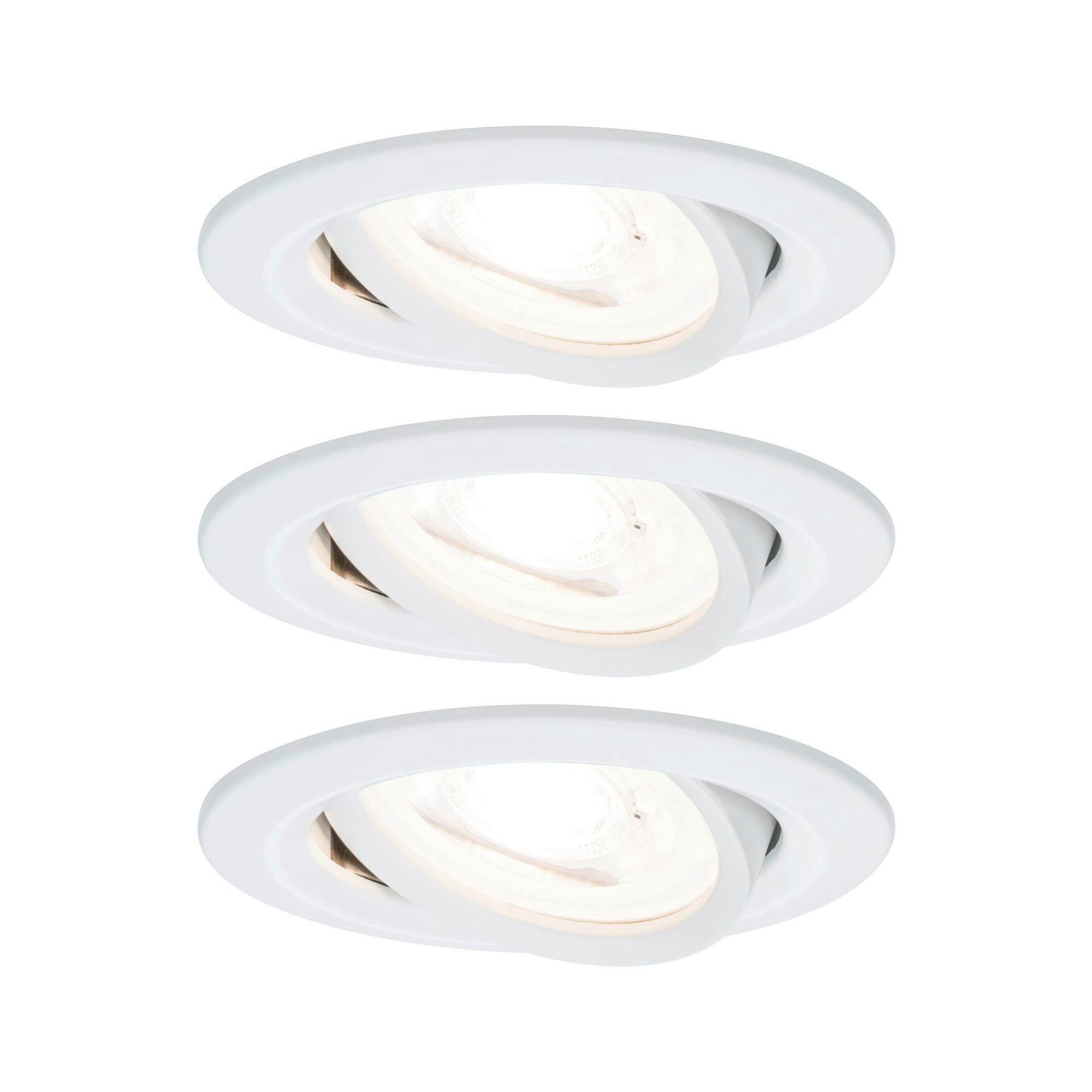 Deckenleuchte Nova max. 6,5 Watt, 3-teilig - Basics (8,4cm) - Paulmann