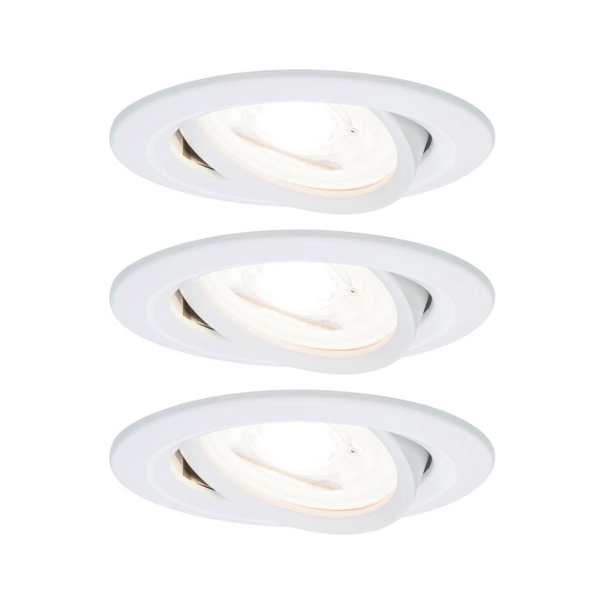 Deckenleuchte Nova max. 6,5 Watt, 3-teilig - Basics (8,4cm) - Paulmann