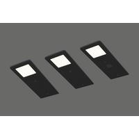 ZESTAW LAMP PODSZAFKOWYCH 6048-3_S - czarny, Basics, metal (7/0,4/19cm)