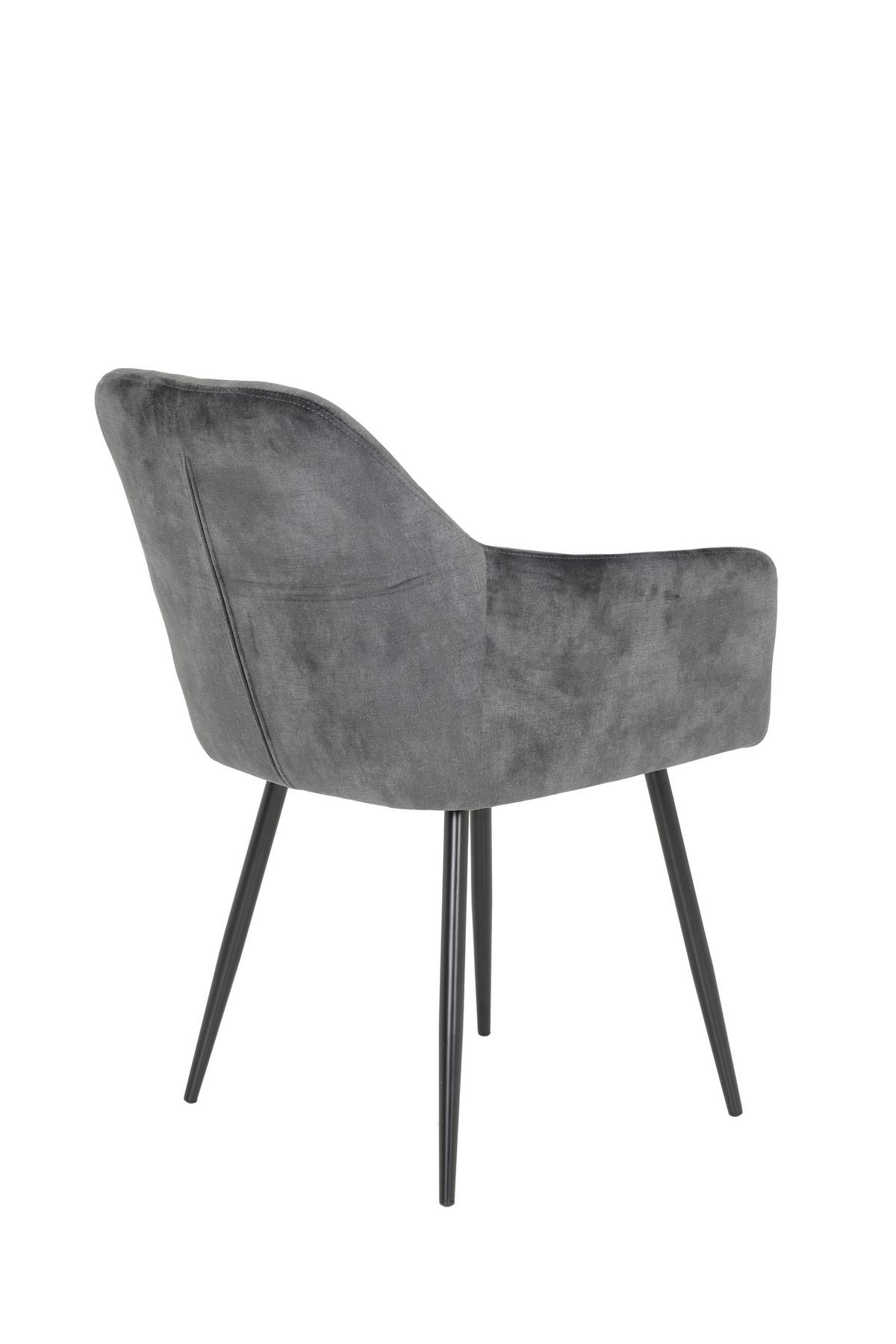 TISCHGRUPPE CLEO II G - Anthrazit, MODERN, Holzwerkstoff/Textil (140/76/90cm) - P & B