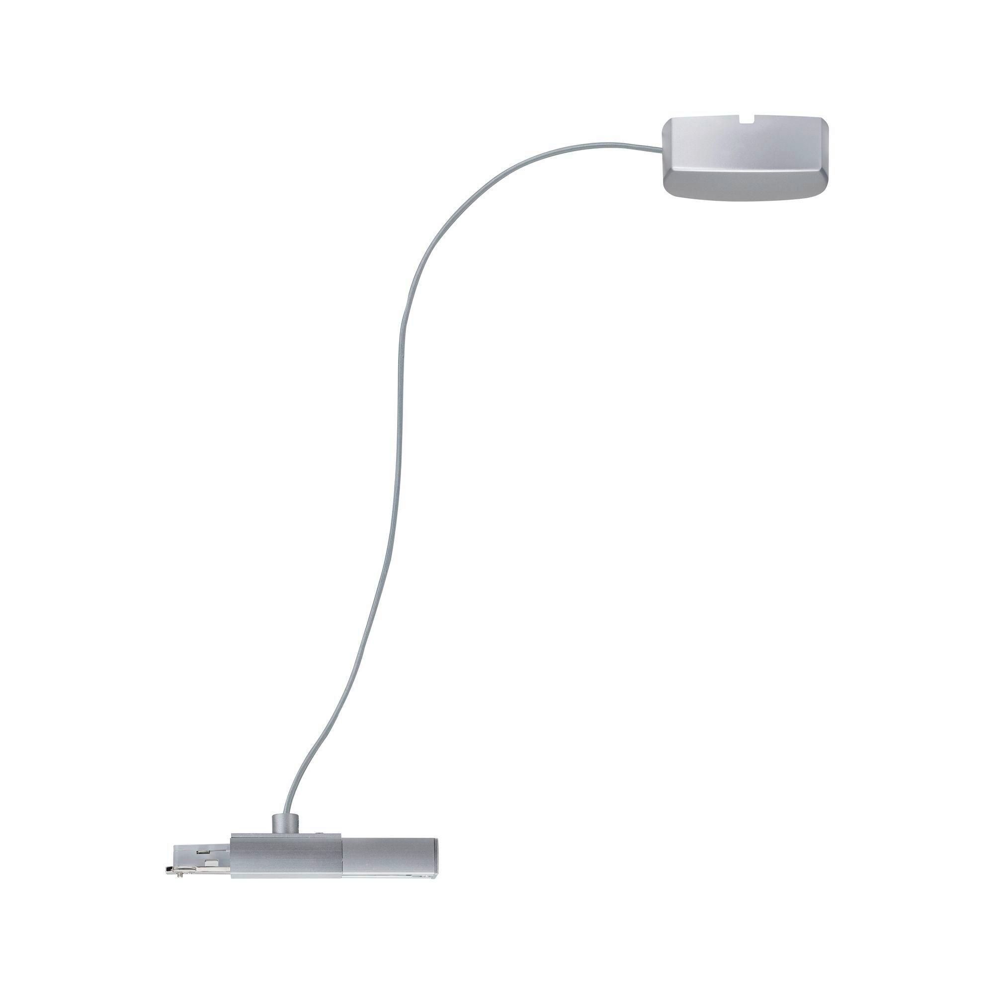 Schienensystem-Einspeiser Urail Cable Feed max. 1000 W - Chromfarben, Basics, Kunststoff/Metall (70cm) - Paulmann