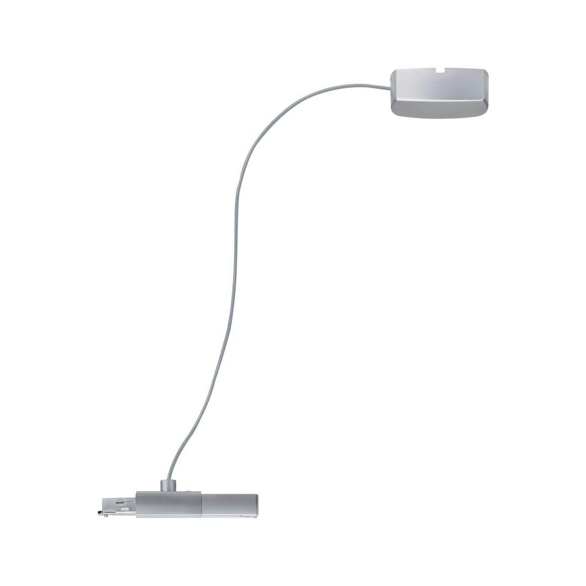 Schienensystem-Einspeiser Urail Cable Feed max. 1000 W - Chromfarben, Basics, Kunststoff/Metall (70cm) - Paulmann