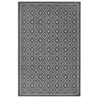 Outdoorteppich Lahal Grau/Beige ca. 155x235cm - Beige/Grau, Design, Kunststoff (155/235cm)