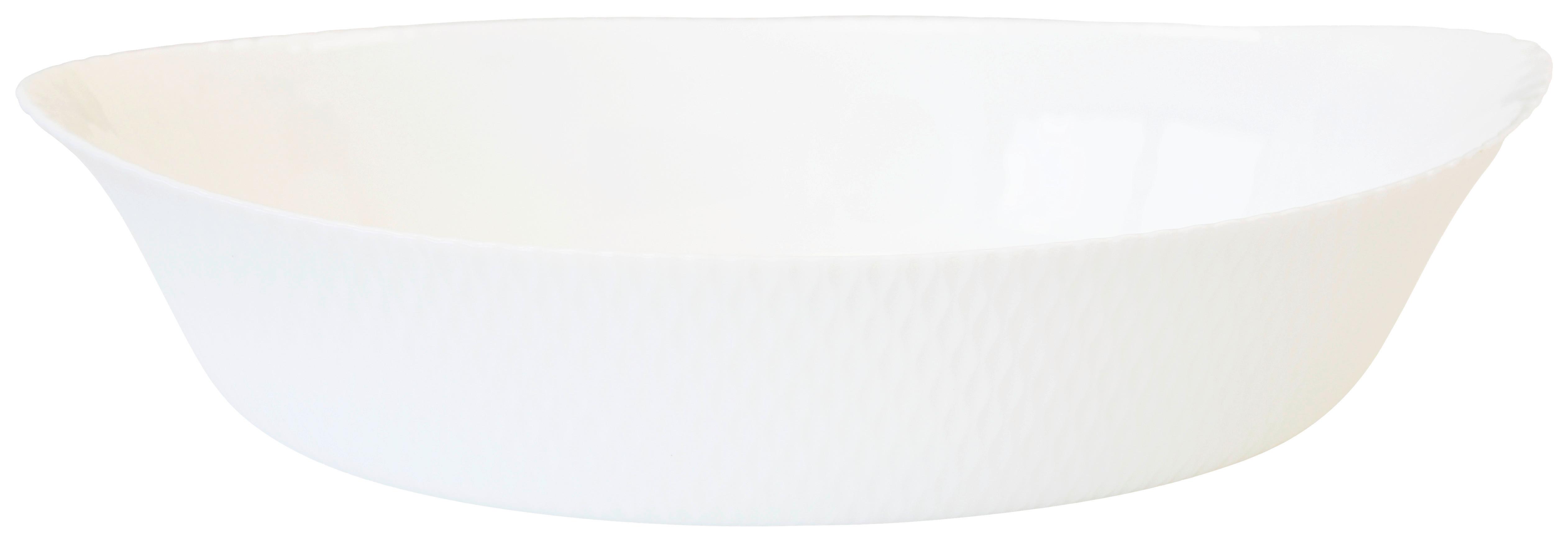 Sütőtál Delphine - fehér, Konventionell, Üveg (32/20,3/7,4cm)