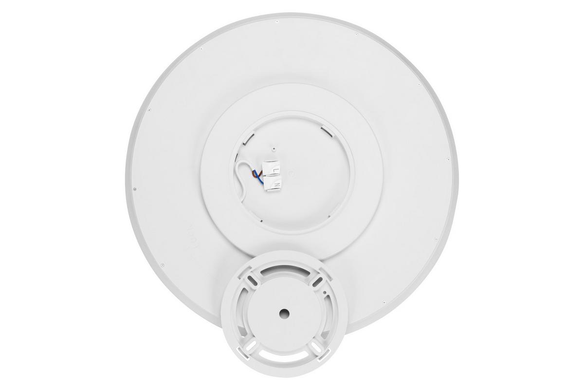 LAMPA SUFITOWA LED RUGBY *SBN* - biały, Basics, tworzywo sztuczne (40/3,5cm) - Novel