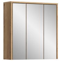 Spiegelschrank Zeno ca. 64x68 cm Eichefarben - MODERN, Glas/Holzwerkstoff (64/68/20cm) - MID.YOU