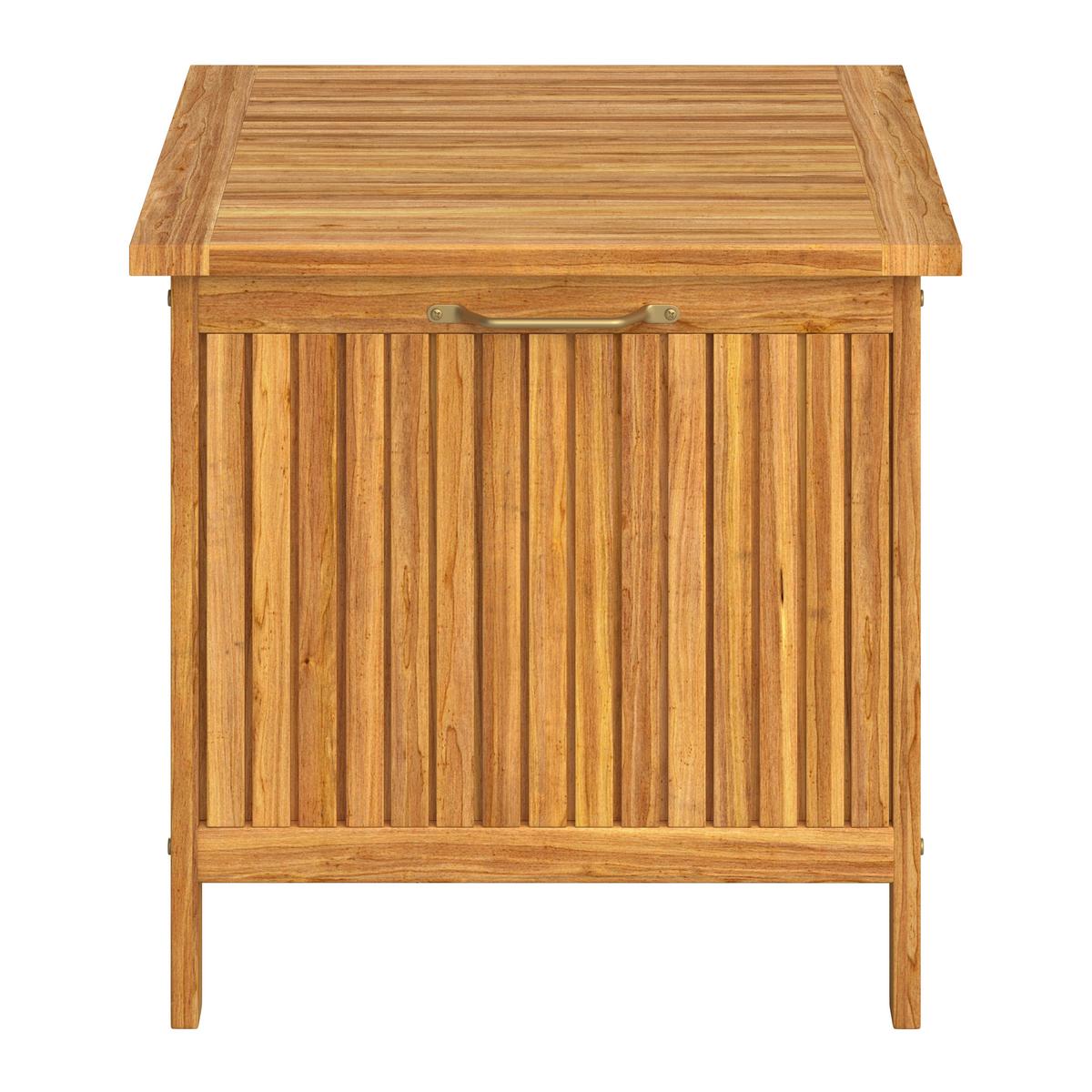 Zaboj Za Blazine Franca - barva tikovine, Moderno, les (55/53/60cm) - Bessagi Garden