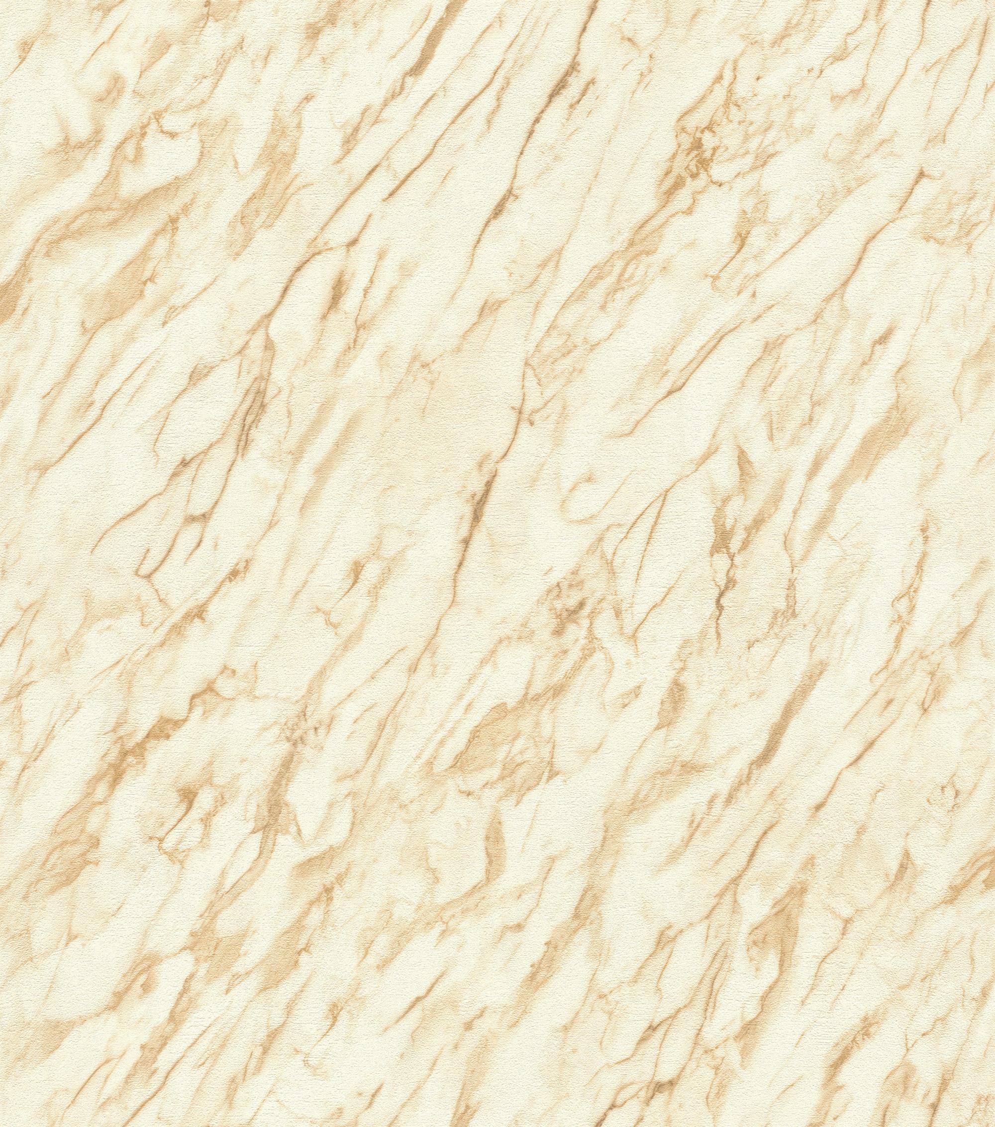 Tapete Carrara Beige - Beige, Design, Textil (600/53cm) - Tesa