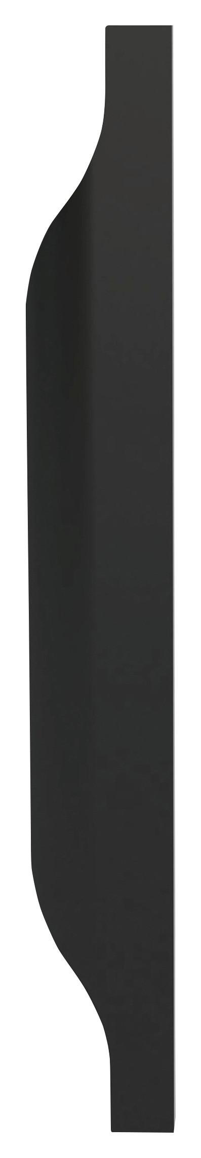Möbelgriff Unit in Schwarz - Schwarz, MODERN, Metall (32cm) - Based