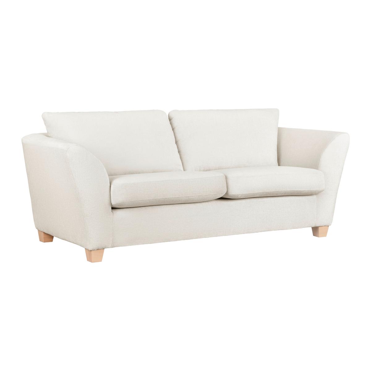 3-Sitzer-Sofa Devado Beige - Beige/Naturfarben, Holz/Textil (216/70-85/95cm) - Mömax