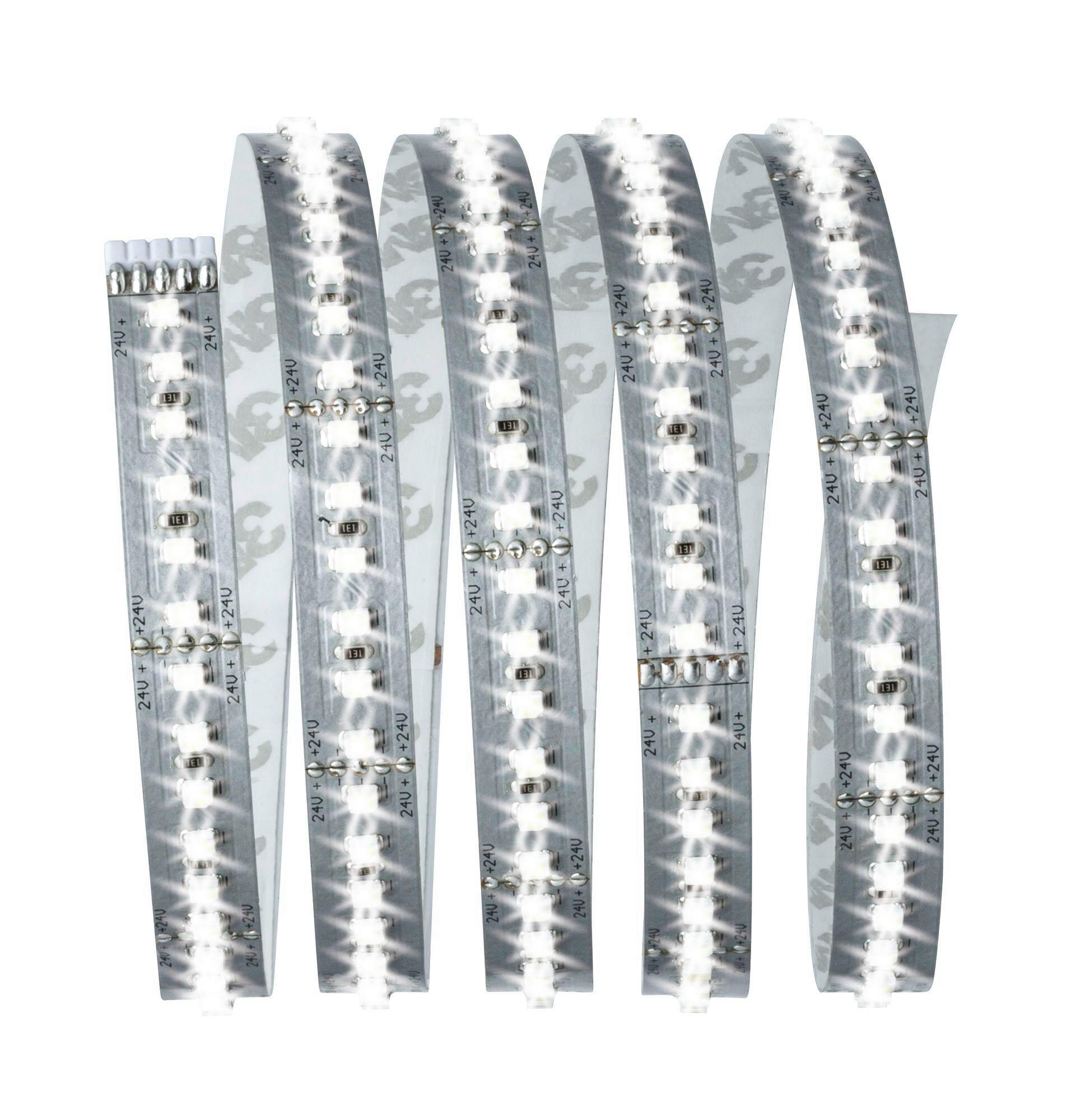 LED-Strip 70586 in Silberfarben max. 17 Watt - Silberfarben, Basics, Metall (0,3cm) - Paulmann