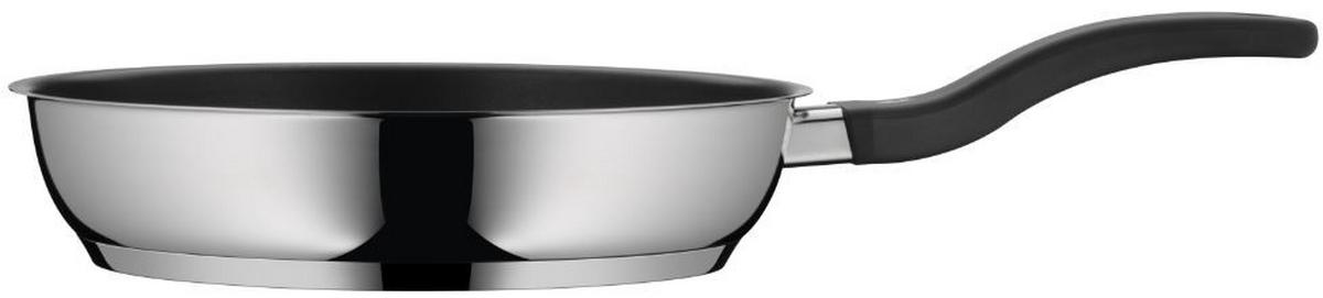 PATELNIA DO SMAŻENIA 0733686299 WMF - kolor stalowy, Basics, metal (28cm) - WMF