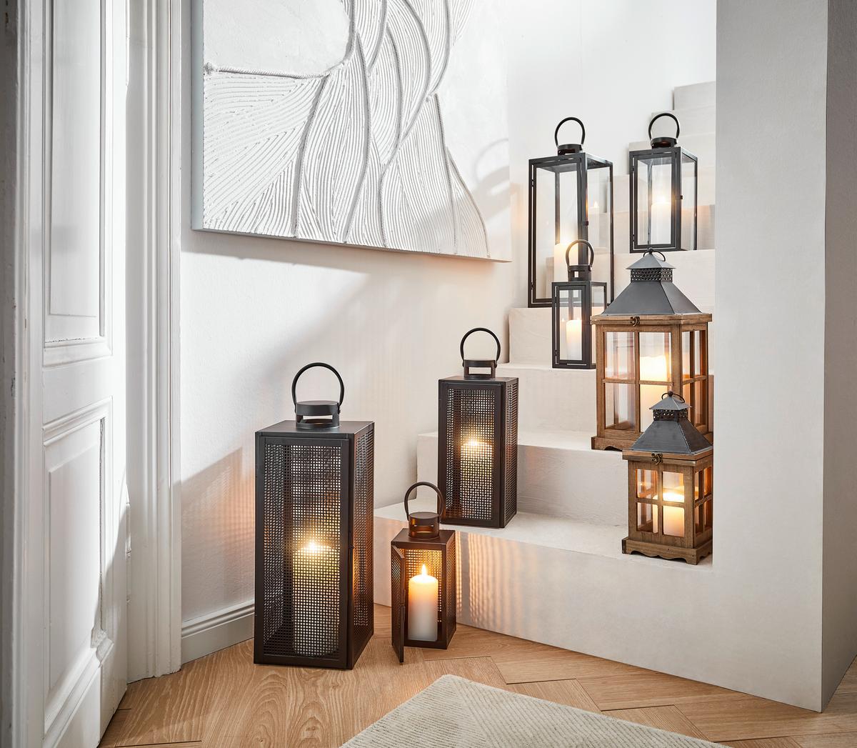 LATARNIA 613-401196 INDUSTRIAL LIVING - Trend (16/34/16cm)